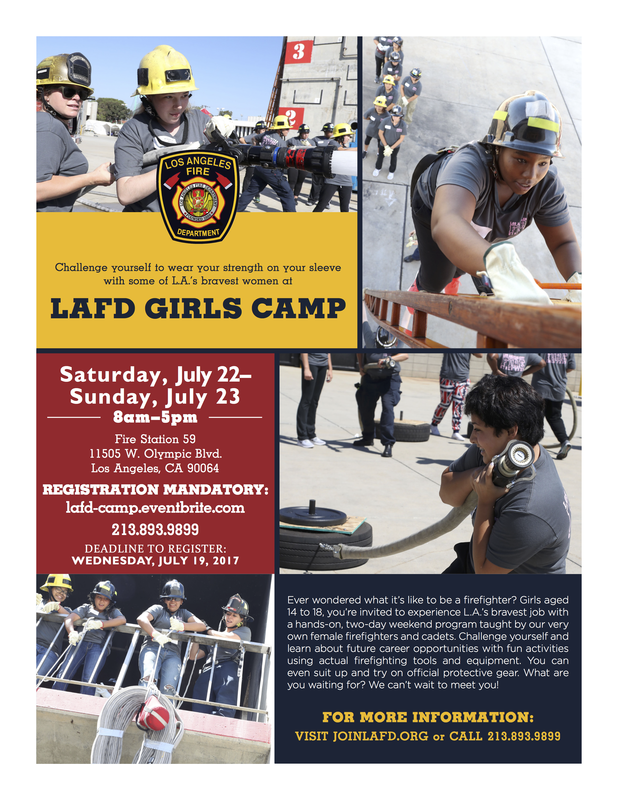 LAFD Girls Camp
