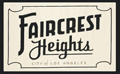 Faircrest Heights News