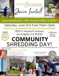 Community Shred Event – Join Us!